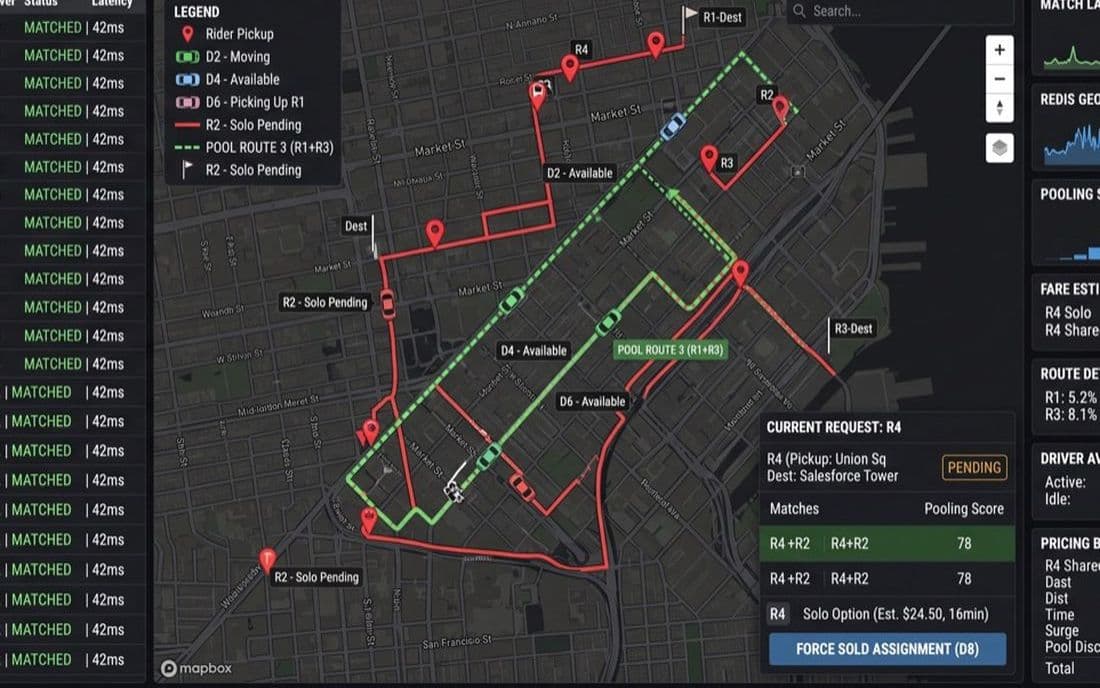 Shared Ride Engine